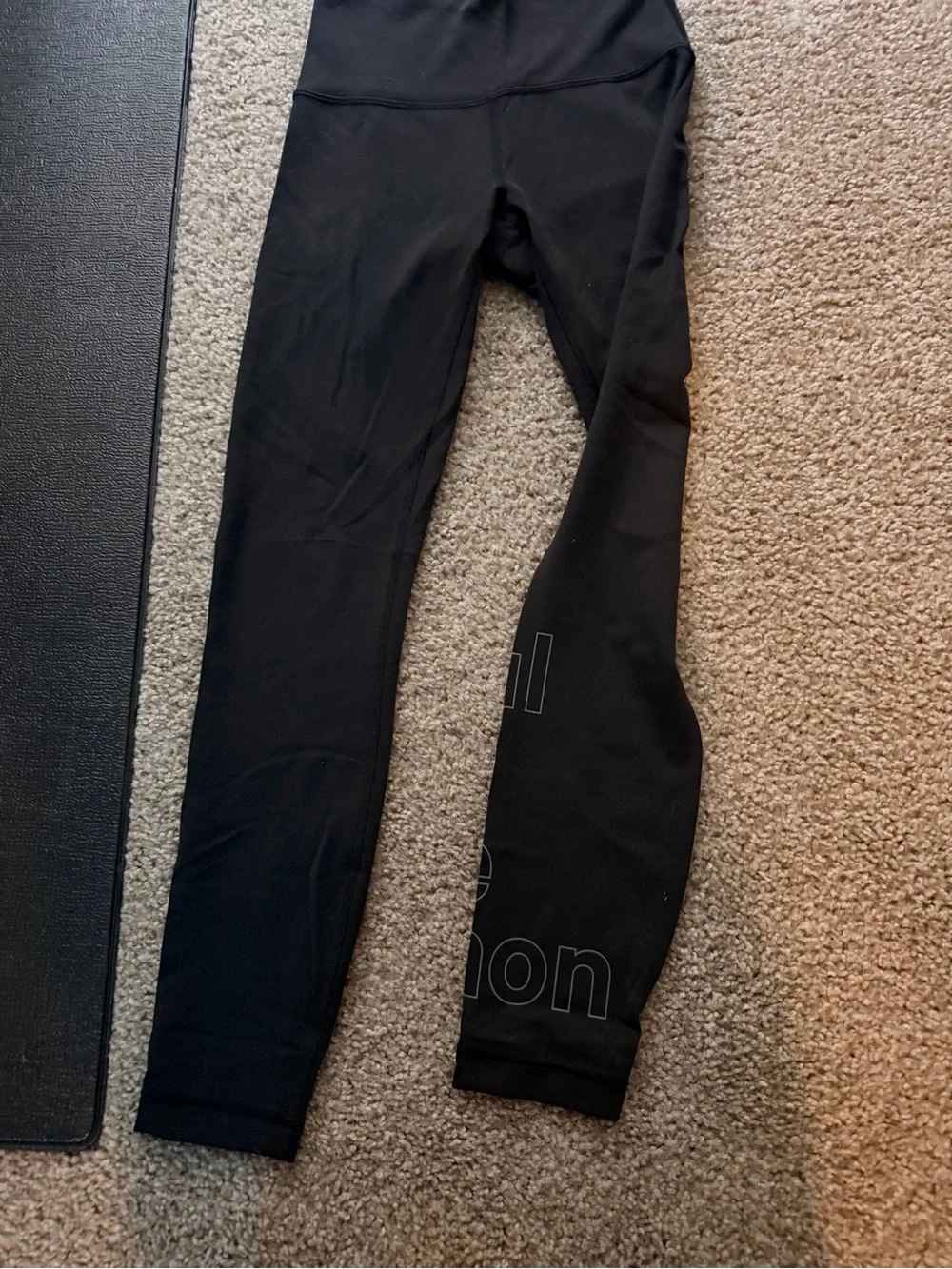 lululemon athletica Black High-Rise Leggings